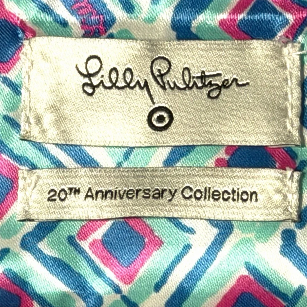 Lilly Pulitzer NEW For Target Hanging Valet Case My Fans Print Travel Organizer